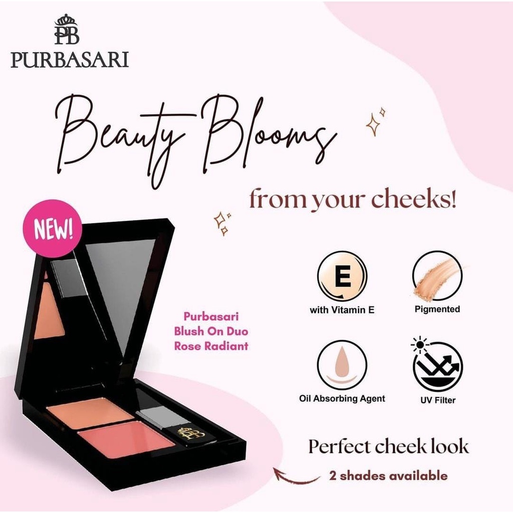 PURBASARI BLUSH ON DUO HYDRA SERIES