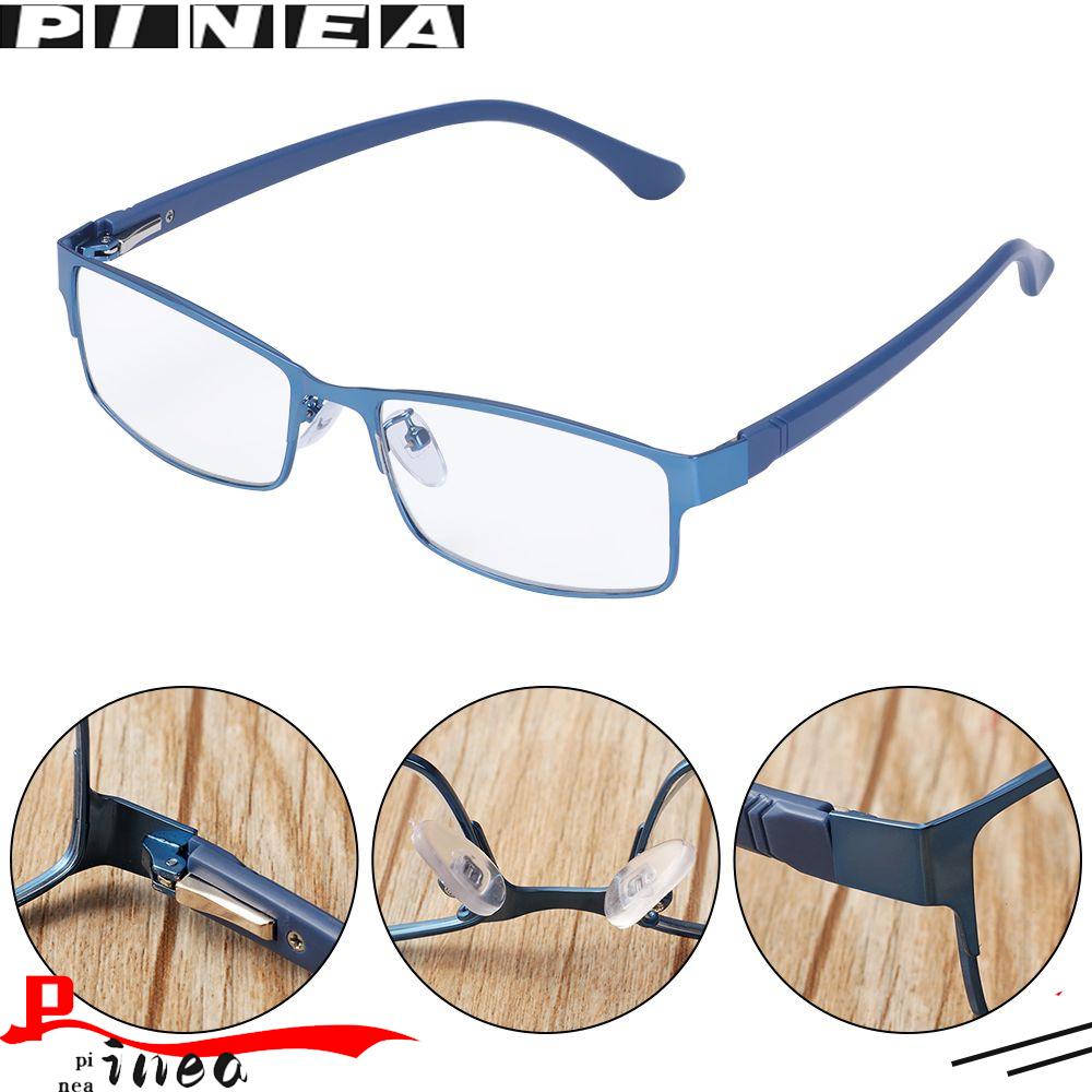 +1.00~+4.0 Diopterc Men's Business Reading Glasses Titanium alloy Frame Male Hyperopia Presbyopia Prescription Glasses