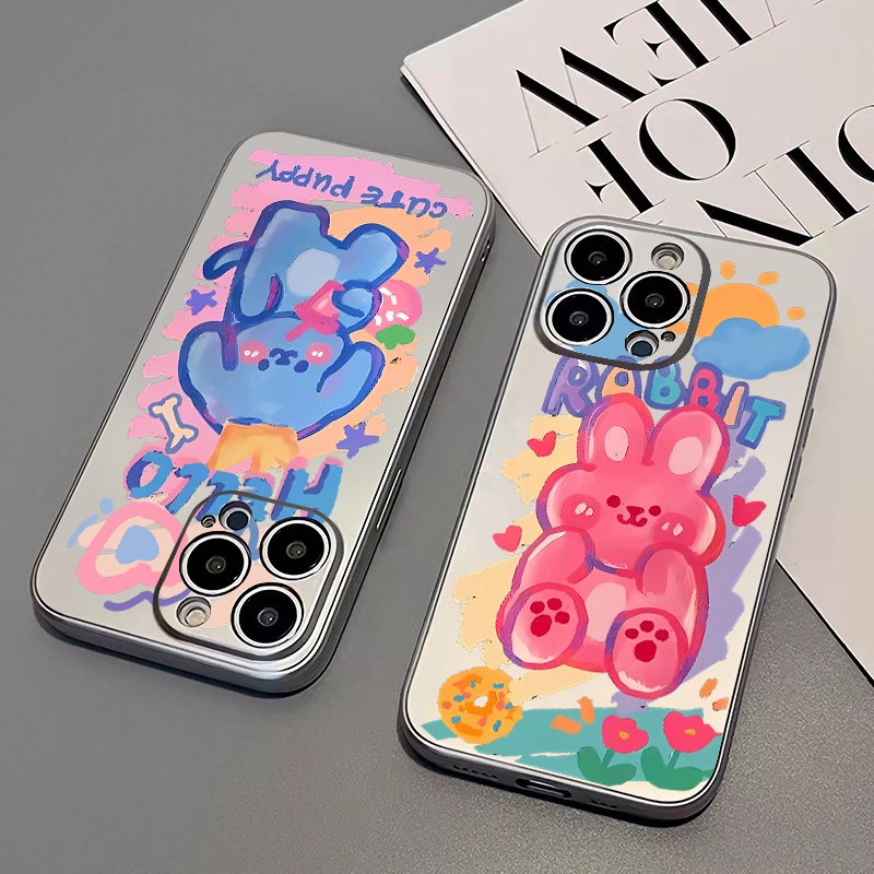 IPHONE Lucu Kupon Soft Electroplate Case Kompatibel Untuk Iphone14 13 12 11 Pro XS Max XR X8+76S Plus Casing Mini TPU Silikon Shockproof Phone Cover