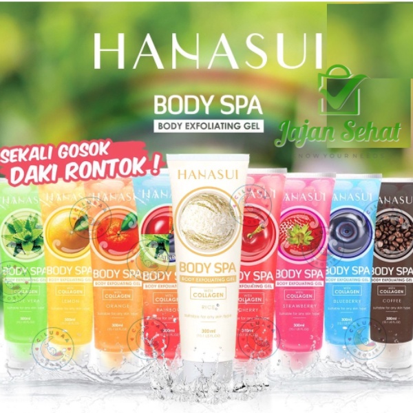 Hanasui Body Spa Body Exfoliating Gel 300ml