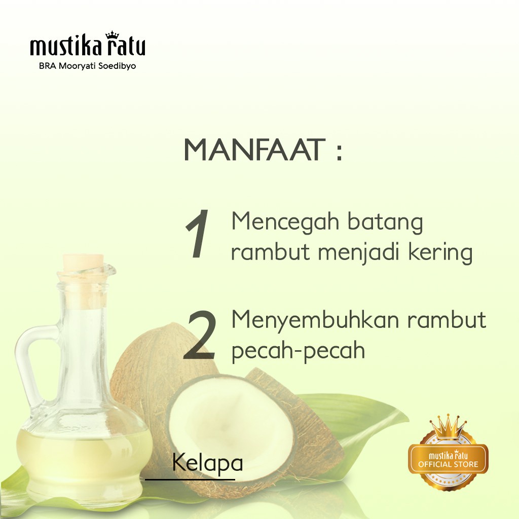 ★ BB ★ Mustika Ratu Hair Oil - Minyak Cemceman 75ml - 175ml - Cem Ceman | Perawatan akar rambut dan untuk rambut berkilau alami