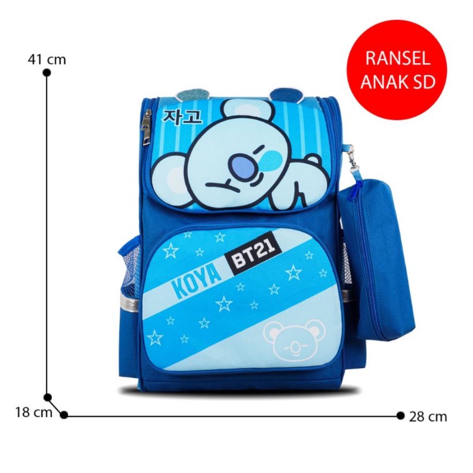 PA Tas Anak Sekolah anak laki-laki Perempuan backpack karakter Unicorn tas sekolah anak sd tk smp laki-laki Import / TA008