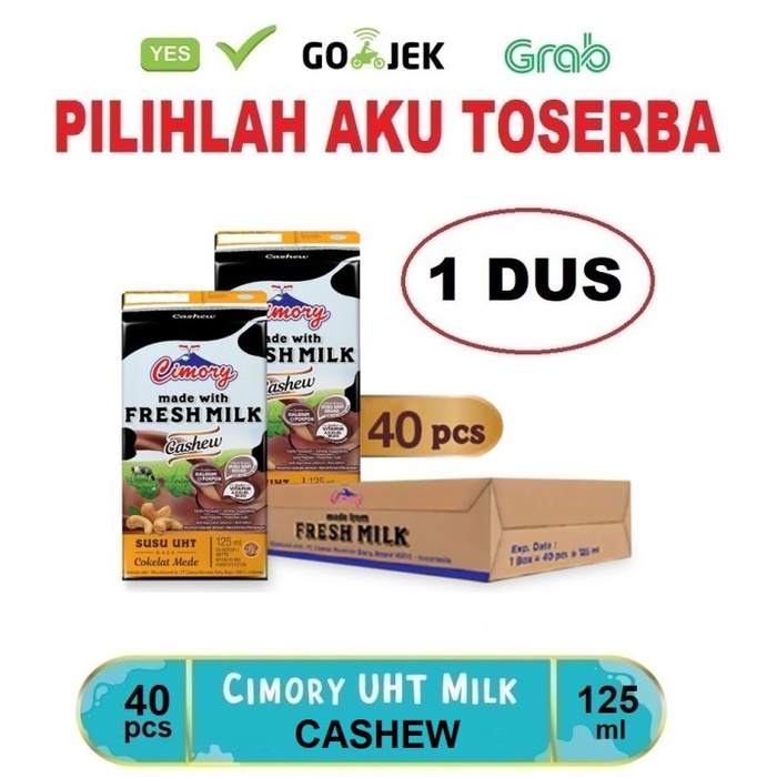 Susu CIMORY CASHEW MINI 125 ml - (HARGA 1 DUS ISI 40 pcs)