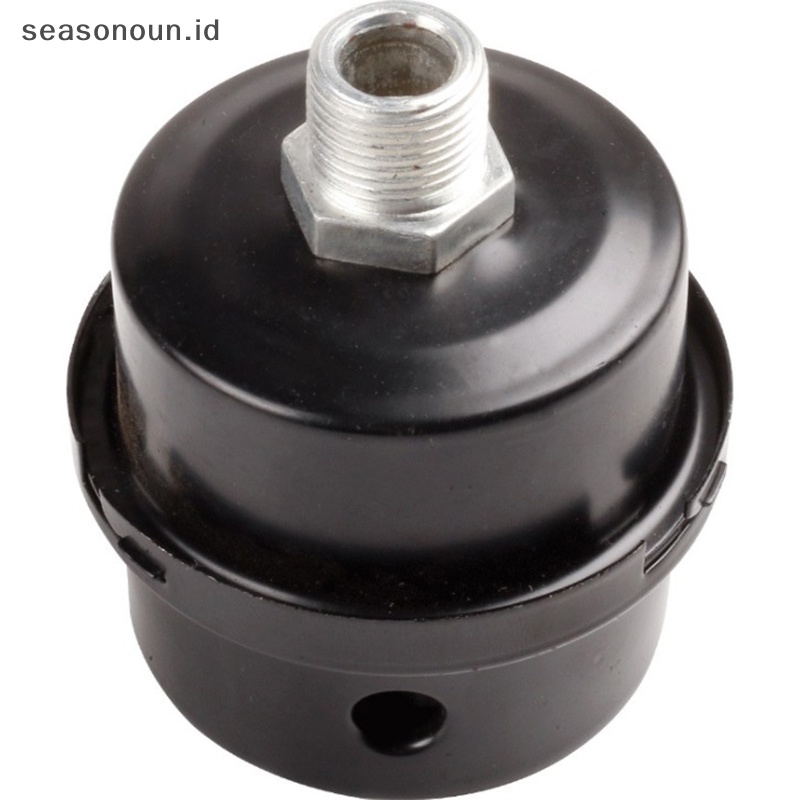 Seasonoun 13mm 16mm 20mm Air Compressor Metal Filter Benang Saringan Udara Knalpot Bebas Oli.