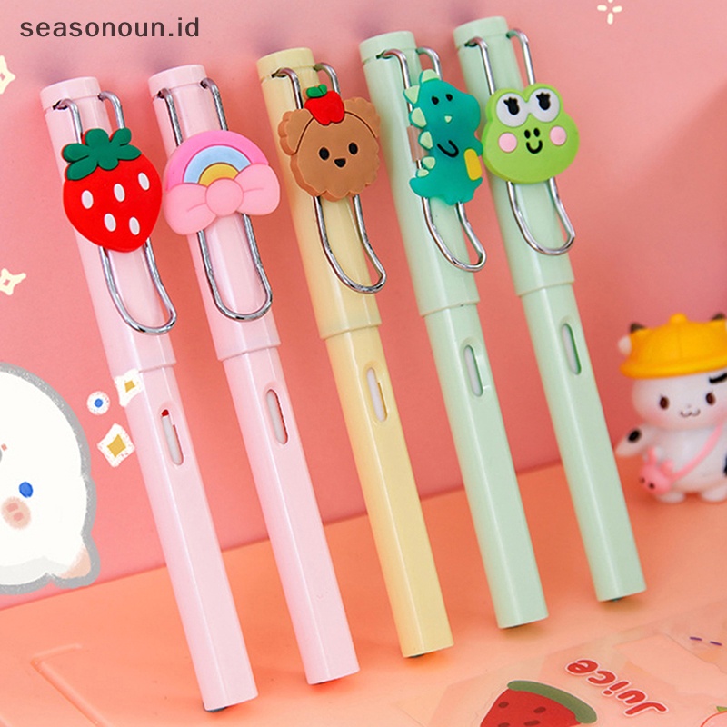 Seasonoun Pensil Wrig Kartun Tanpa Batas Tanpa Tinta Eternal Pen Art Paing Tool Stationery.