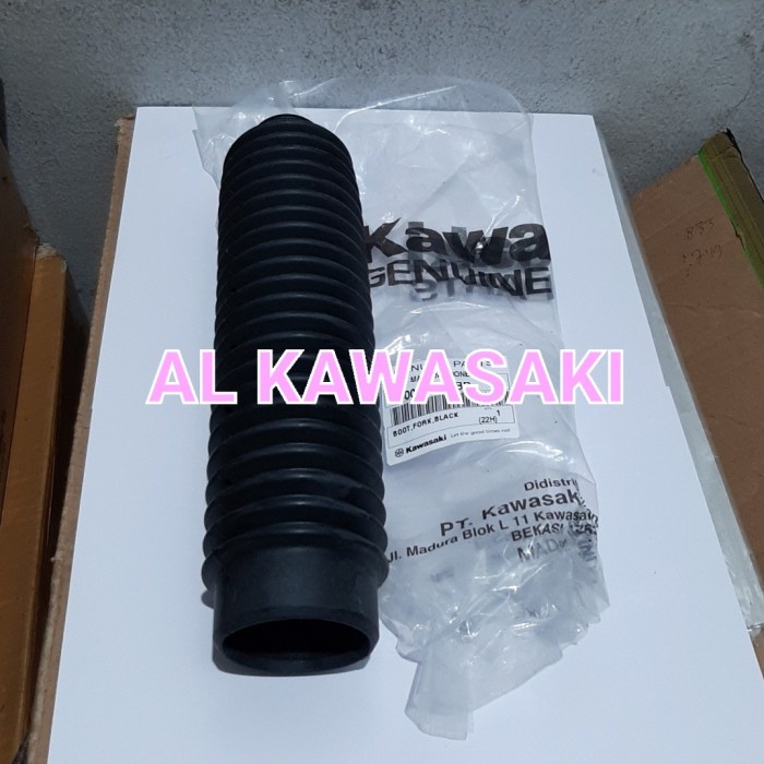 karet tele depan karet usus shock depan klx150 l klx 150 s original Kawasaki