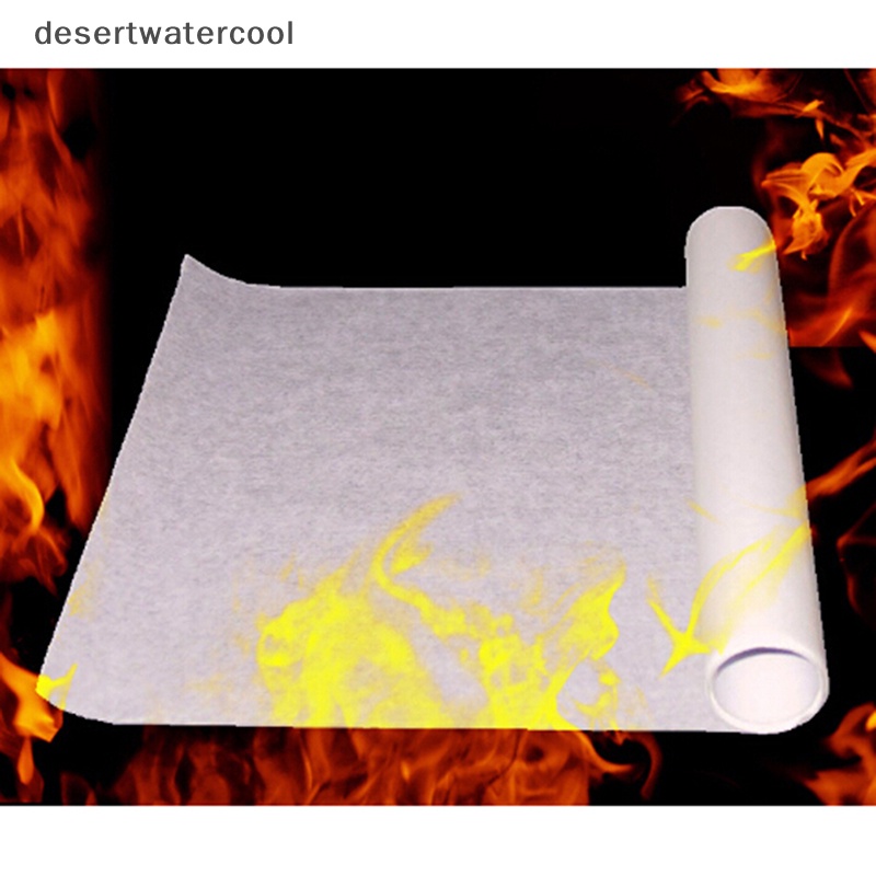 Deid 1pcs 50X20cm Kertas Api Flash Flame Paper Magic Props Mainan Martijn