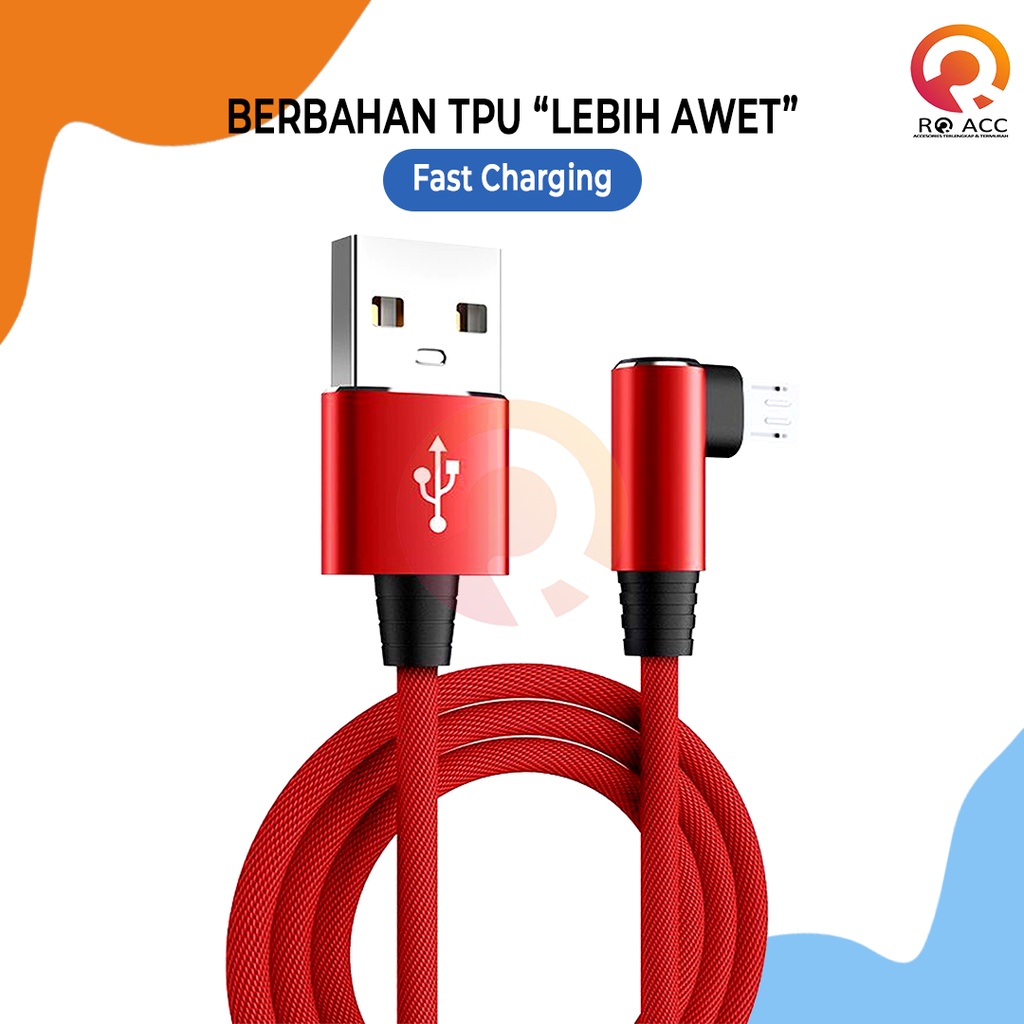 [RO ACC] NVN-KD39 KABEL DATA CHARGER TPU MICRO USB / TYPE C FAST CHARGING