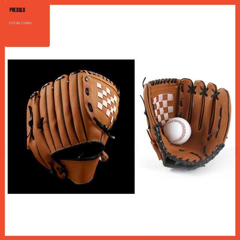 [Predolo] Baseball Glove Mitts Infield Pitcher Gloves Youth Right Hand Softball Gloves