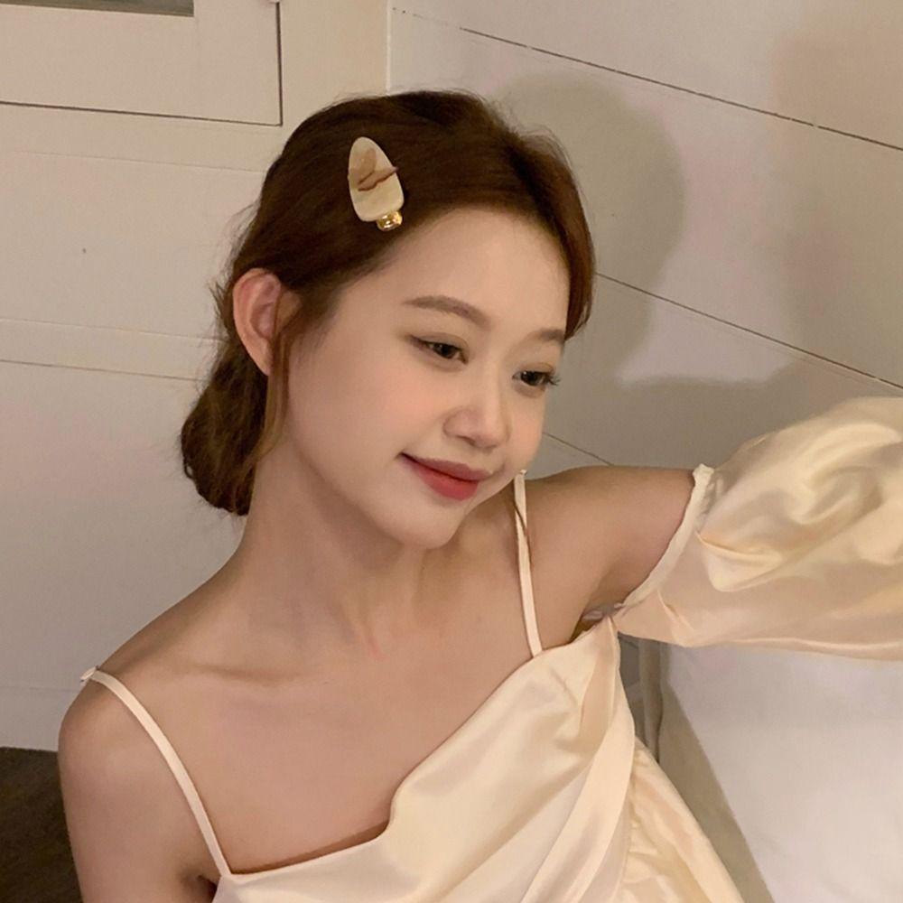 Agustinina Klip Rambut Kupu-Kupu Lucu Hiasan Kepala Duckbill Klip Untuk Gadis Berbentuk Drop Asam Asetat Poni Klip Samping Jepit Rambut