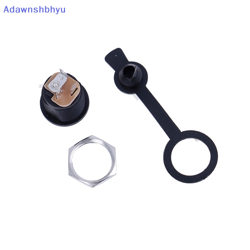 Adhyu Waterproof 5.5 x2.1mm/5.5 * 2.5mm DC socket power jack plug female mount Konektor ID