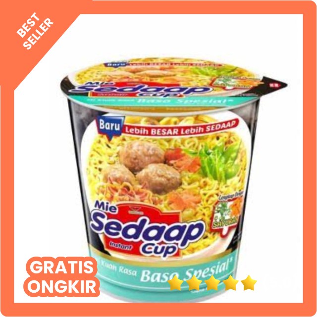 Mie SEDAAP Cup All Variant- Per Cup