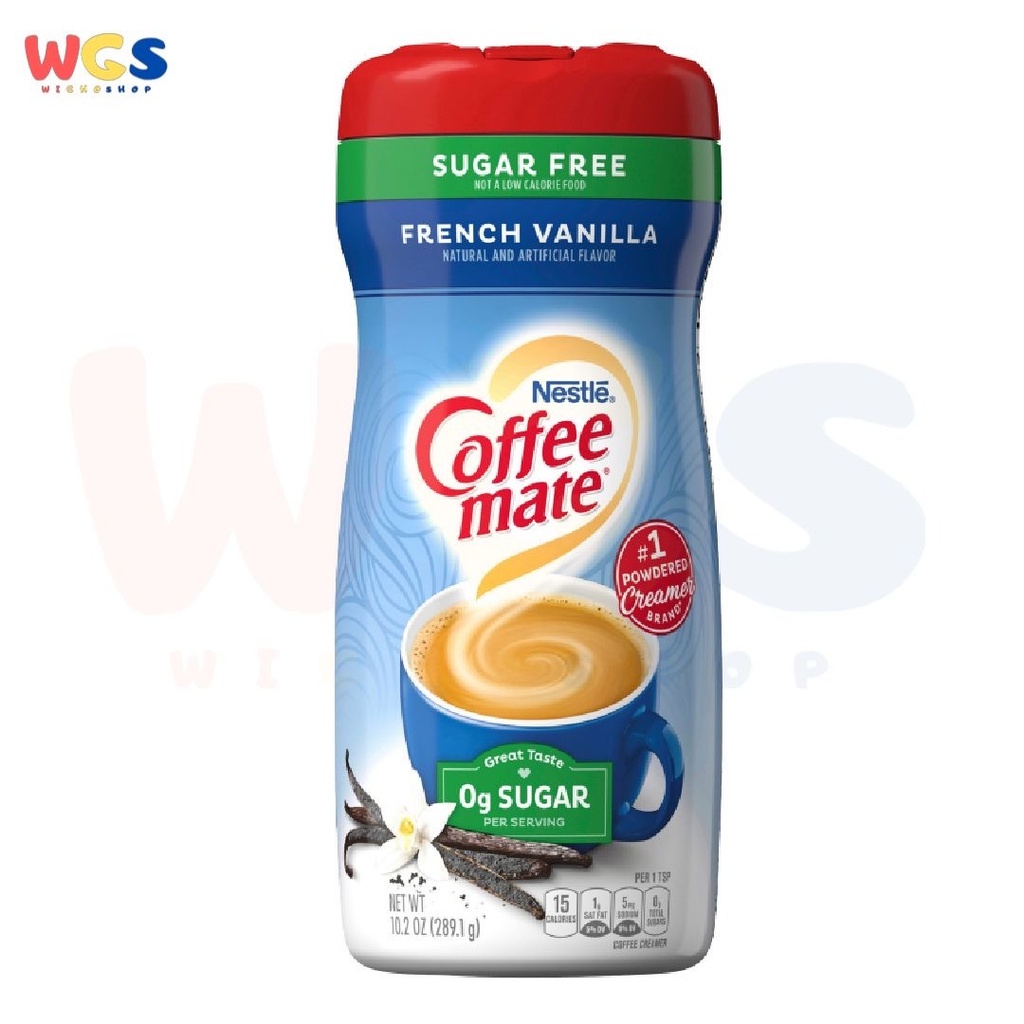 Nestle Coffee Mate Sugar Free French Vanilla Powder Creamer 289.1g