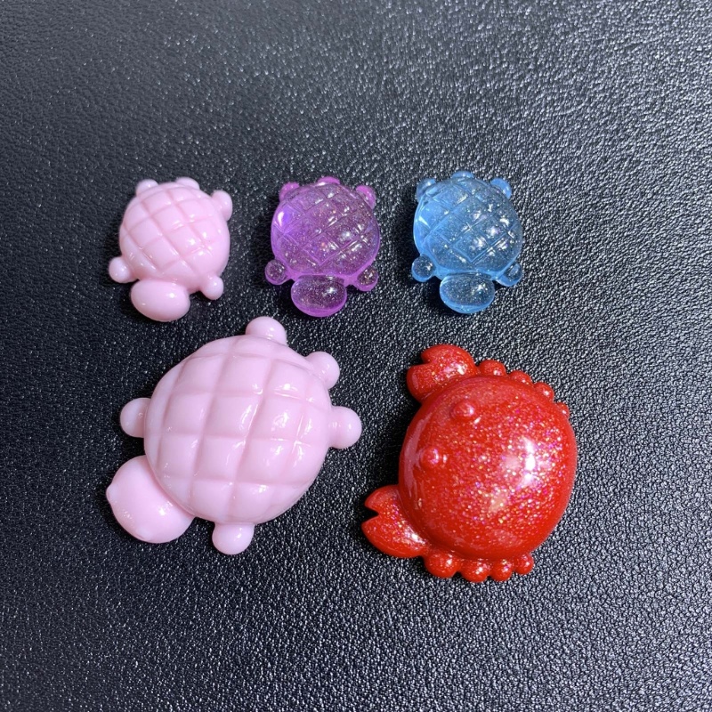 Siy Turtle Cetakan Hias Cetakan Fondant Coklat Handmade-Soap Mold