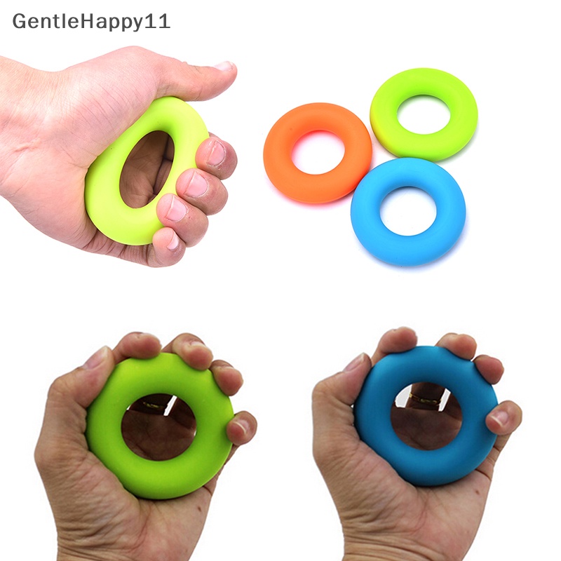 Gentlehappy Cincin Karet Pegangan Tangan Latihan Fisik Kekuatan Untuk Gym Muscle Power Training id