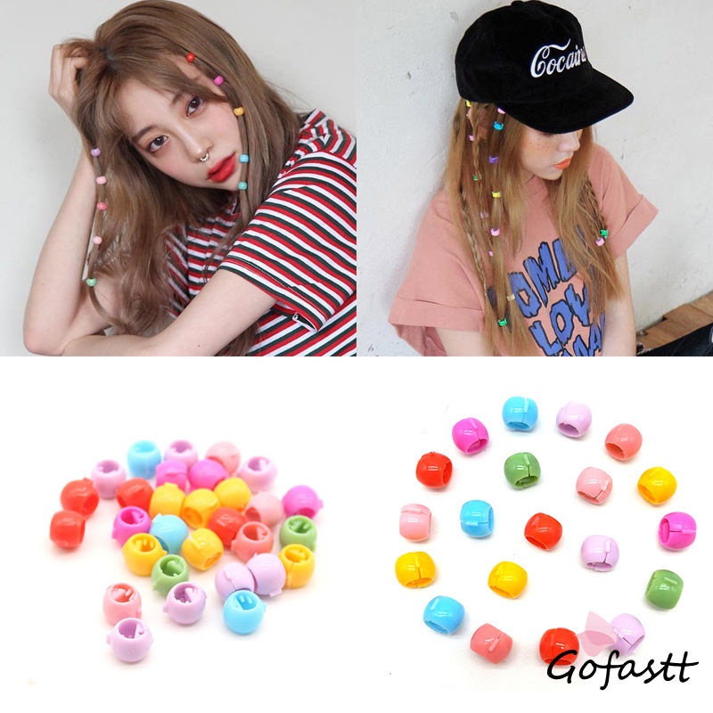 Jepit Rambut Klip Bulat Jepitan Clip Anak Korea Kecil Warna Warni