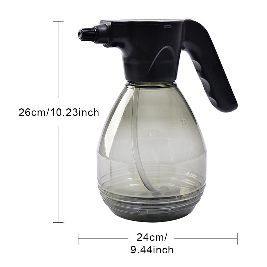 2l Botol Semprot Elektrik Isi Ulang Otomatis Penyiraman Dapat Dengan Nozzle Dipanjangkan Alat Irigasi Sprayer Cleaning