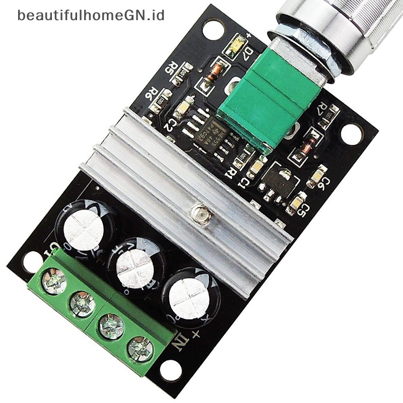 {Cantik} Pwm DC Motor Speed Controller 6V 12V 24V 28V 3A Saklar Pengatur Kecepatan~