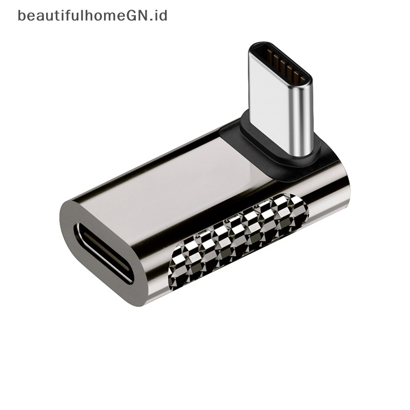 {Cantik} Adaptor Zinc Alloy USB Tipe C OTG 20Gbps Transfer Data USB-C 8K Vedio Connector~