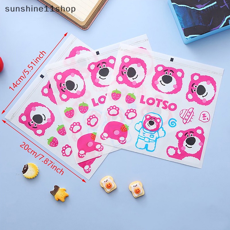 Sho 5pcs My Melody Kawaii Anime Kartun Stiker Cinnamoroll Kuromi Pvc Transparan Tahan Air Hias Perekat Diri Sticker N