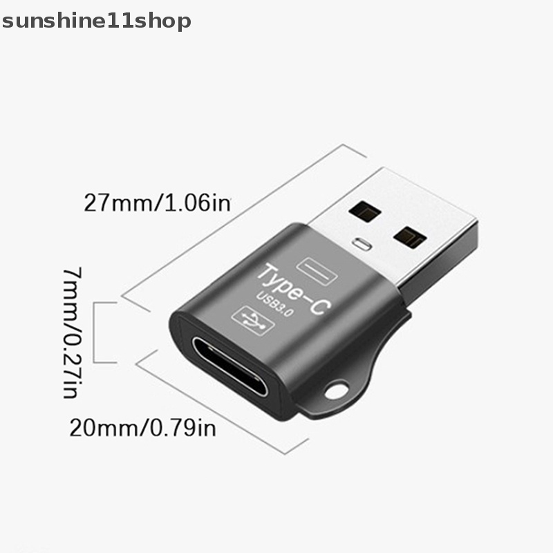 Sho 1pc OTG Tipe C To Micro USB Cable Converter Tipe C To USB 3.0 Adaptor OTG N