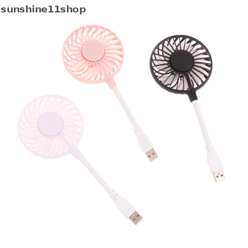 Sho Kipas Angin Kecil USB Fan Silent Meja Kantor Kipas Kecil Portable USB Rechargeable Fan N