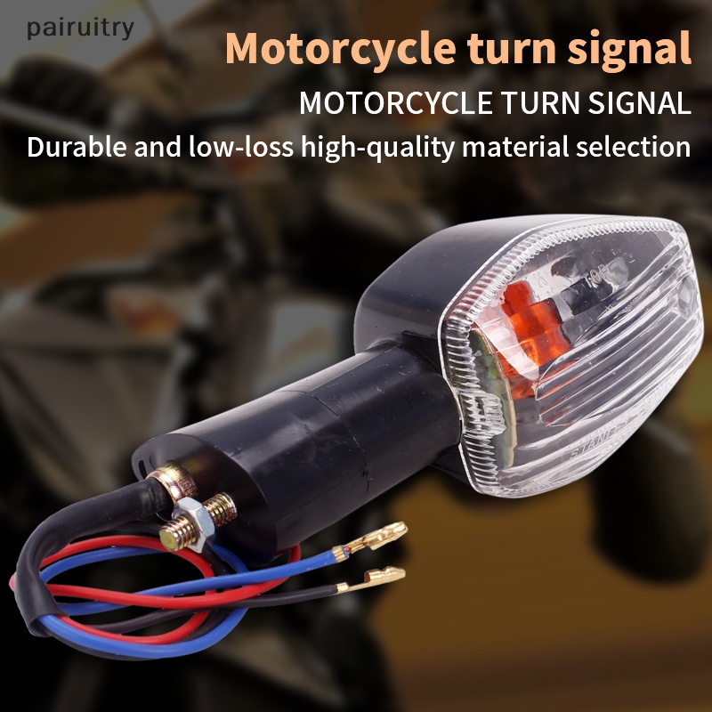 Prt 2Pcs 2/3 Kawat Sinyal Belok Depan Belakang Bohlam Cahaya Tahan Lama Kualitas Tinggi Sein Motor Mobil Aksesoris Lampu Sinyal PRT