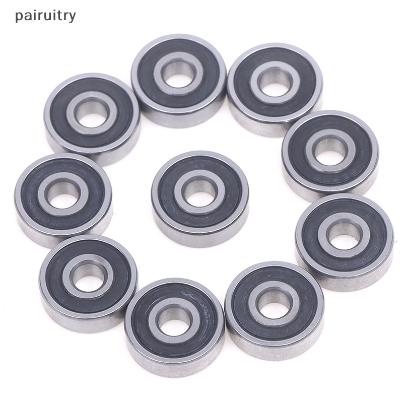 Prt 10Pcs Karet Sealed Ball Bearing Set Miniatur Bantalan 625RS Bola PRT