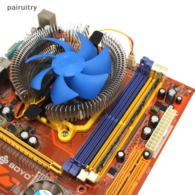 Prt Pccooler CPU Radiator Komputer Desktop Down-Pressure Radiator 9CM Detachable Silent Fan PRT