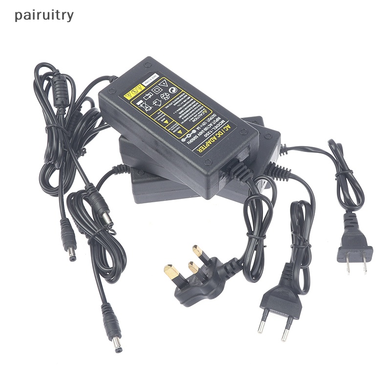 Prt Desktop Inverter Variable Frekuensi Power Supply AC Baru 100V-240V 60W Converter 12V 5A DC Plug Power Supply Adapter PRT