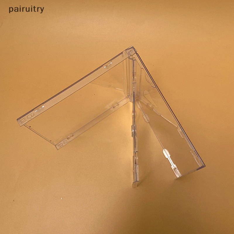 Prt Kotak CD Bawah Transparan Kosong CD Case Plastik PP Milky Transparan CD Case CD Case Kapasitas 2disk PRT