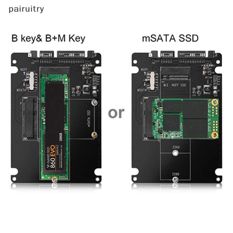 Adaptor USB PRT M2 m.2 NGFF Ke SATA Adapter mSATA Ke USB SATA 3.0 Converter External mSATA m.2 NGFF Ke SATA3 USB Adapter Riser Board PRT