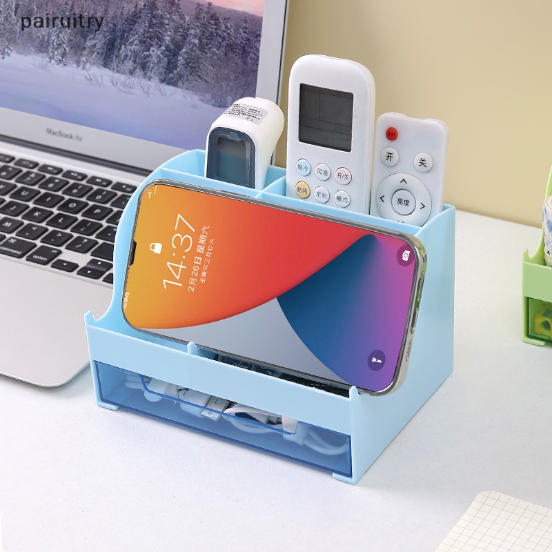 Prt Desktop Organizer Kapasitas Besar Meja Makeup Aksesoris Tempat Pulpen Dengan Laci Kotak Penyimpanan Pensil Alat Tulis Kantor Sekolah PRT