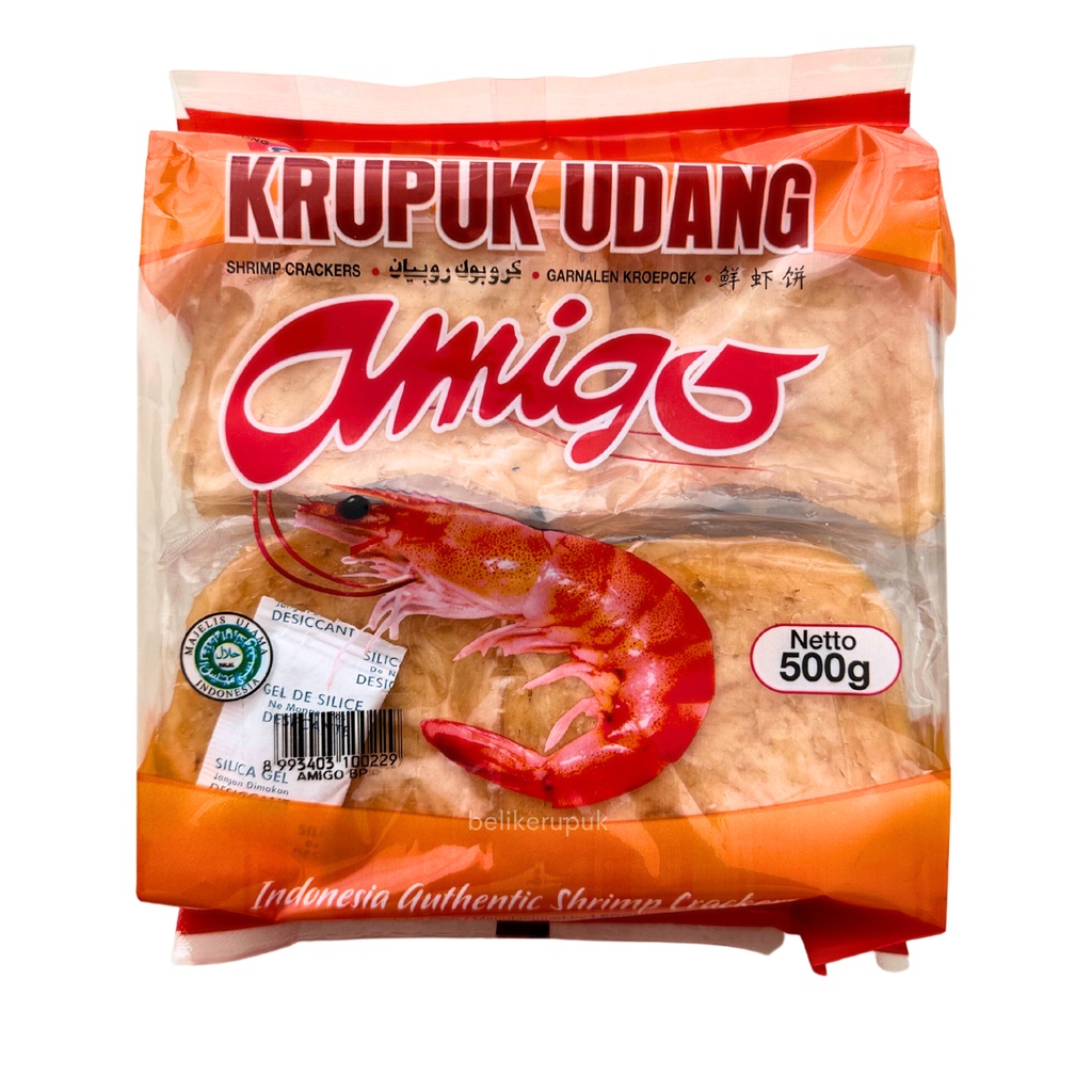 

Amigo Kerupuk Udang Mentah 500g