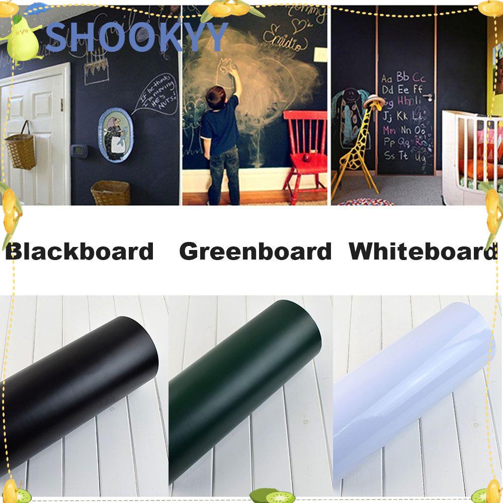 Chookyy Whiteboard Sticker Anti Air Dekorasi Dinding Wallpaper Tulisan Papan Presentasi Graffiti