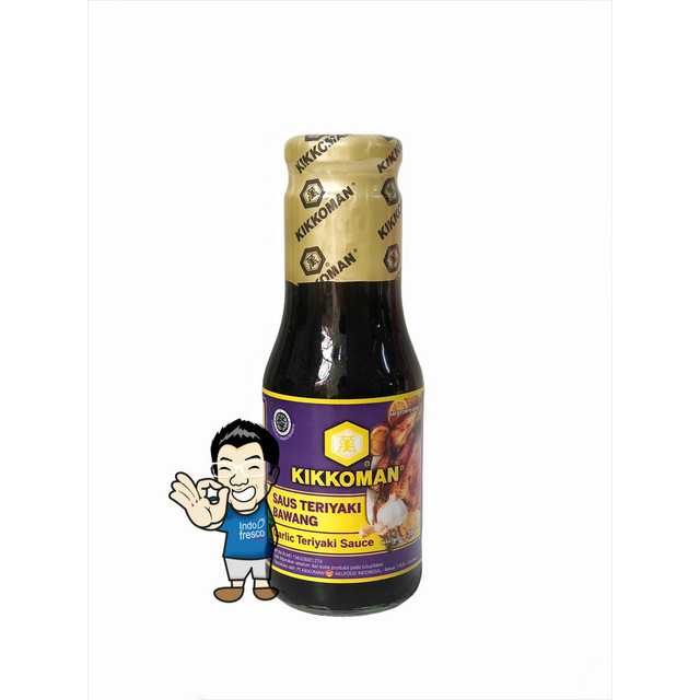 

Kikkoman Garlic Teryaki Sauce- Saus Teriyaki Bawang HALAL 300 gr