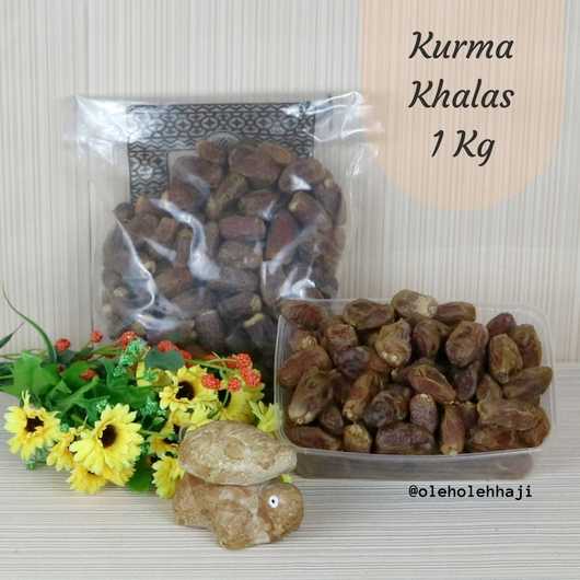 

Kurma Khalas 500gram Oleh Oleh Haji Umroh