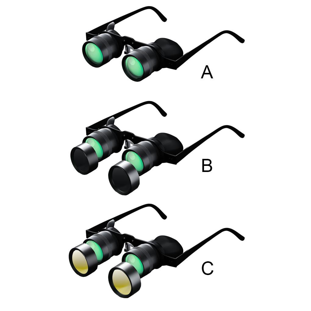 Kacamata Teropong Pancing Teleskop 10x Pembesar Pembesar Pembesar Alat Outdoor Hiking Konser Opera TV Tamasya Melihat Dewasa