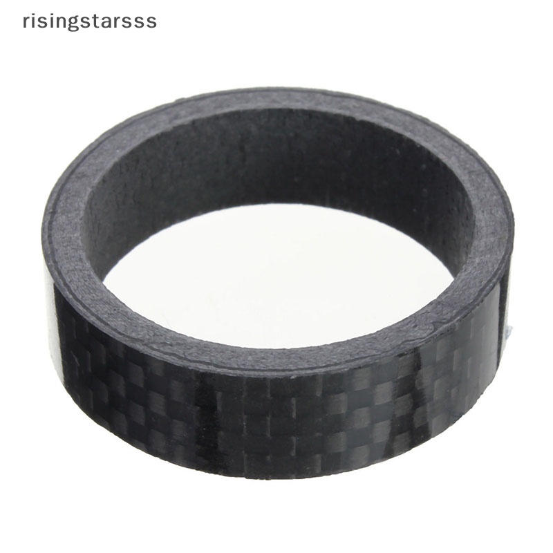 Rsid Span-new Carbon Fiber 3/5 /10 /15 /20mm Spacer1 1 /8&quot; Untuk Batang Sepeda Sepeda Headset Washer Jelly