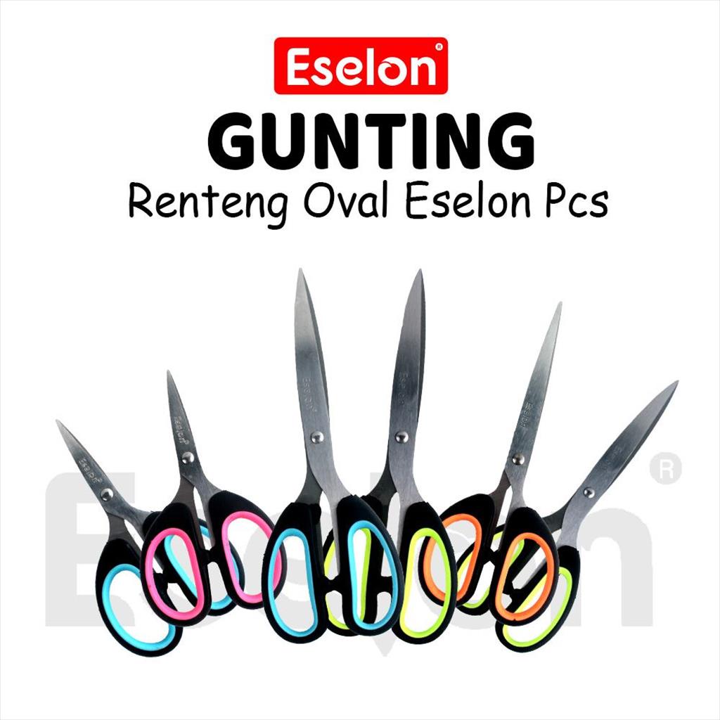 

1pcs Gunting Oval Eselon Pastel / Gunting Eselon 640 660 680