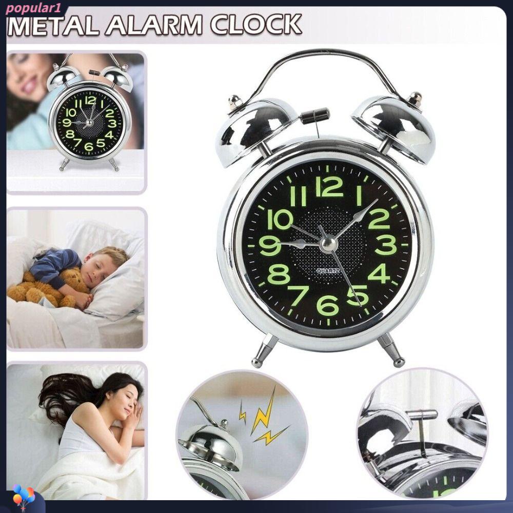 Populer Jam Weker Mini Samping Tempat Tidur Dengan Lampu Malam Angka Clock