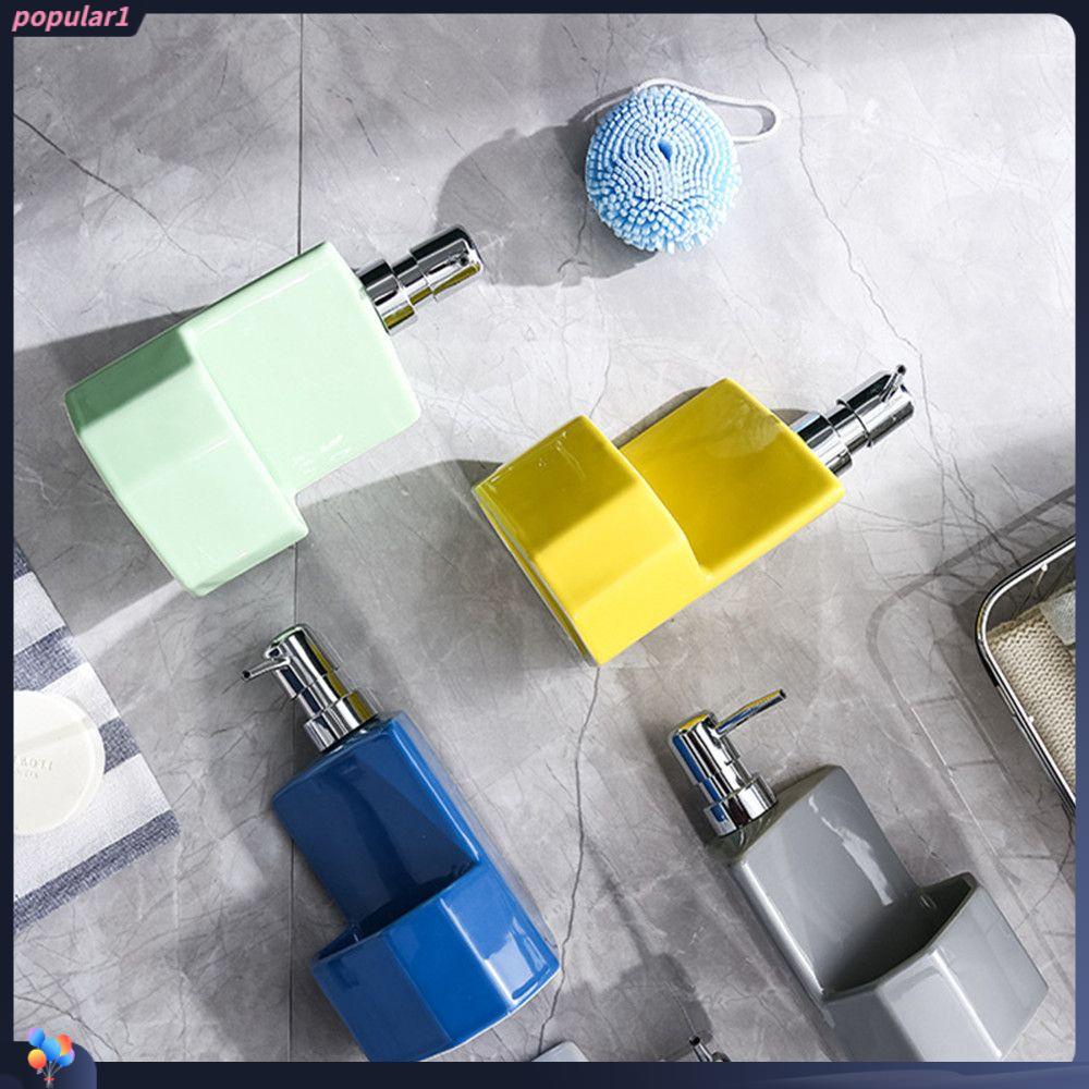 Populer Dispenser Sabun Cuci Tangan Dapur Cair Lotion Shampoo Foam Bottle Botol Hand Sanitizer