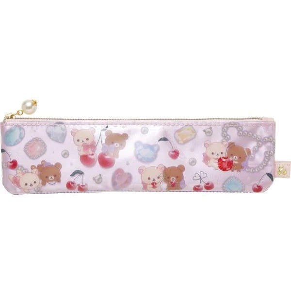 

Pencil Case San-X Rilakkuma Korilakkuma Cherry Jewel Limited Edition