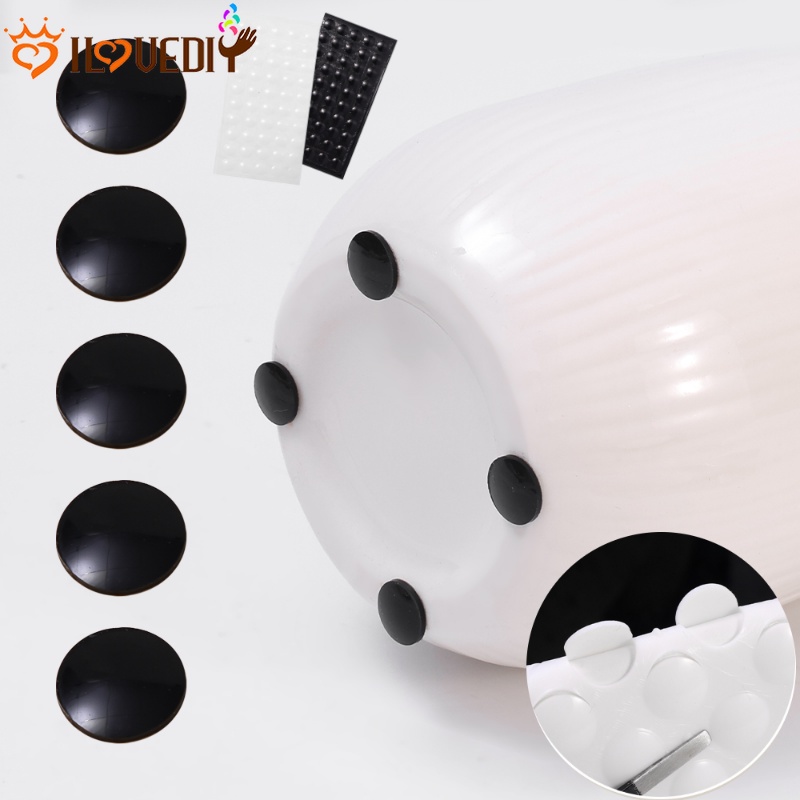 [Fitur] Anti-tabrakan Silika Gel Partikel Pintu Lemari Anti Gores Pad Furniture Mute Anti-Tabrakan Bantal Non-slip Keyboard Memperbaiki Stiker Dinding Penyangga Penjaga Tikar