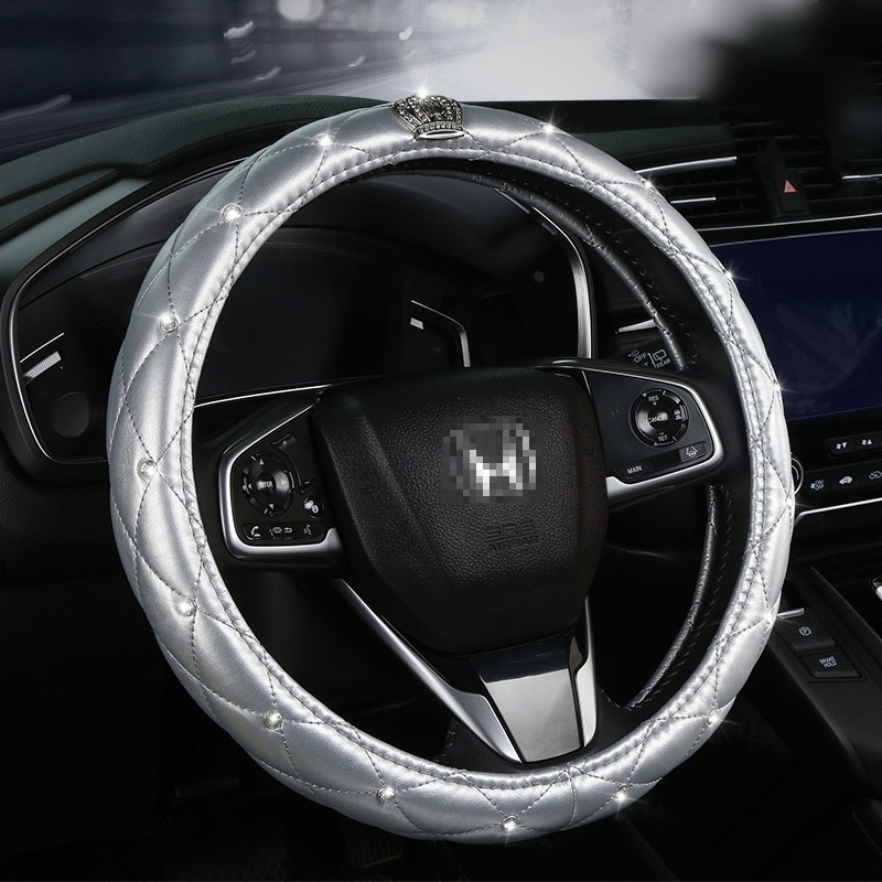 Cover Stir Kulit Mobil Penutup Stereng Tidak Bau Untuk Honda City Civic FC FD Jazz BRV CRV HRV Car