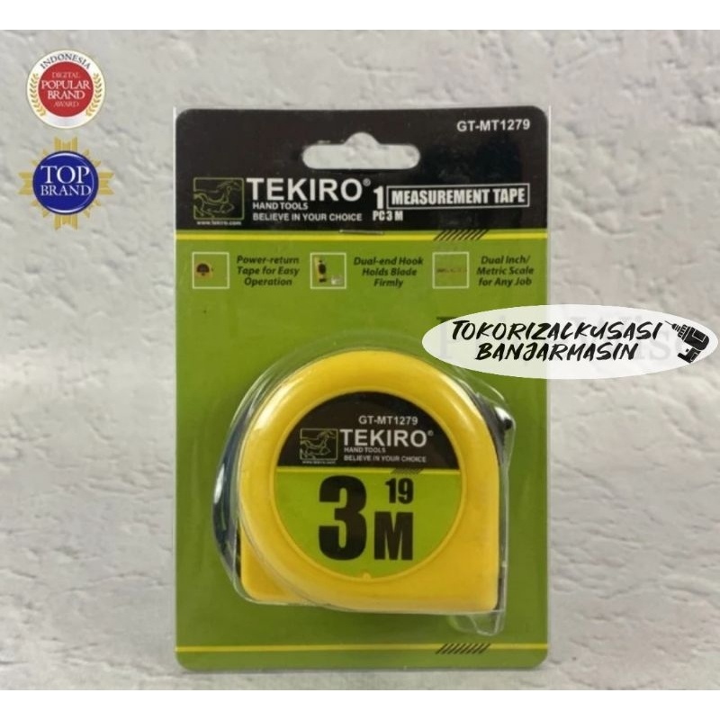 Meteran 3 meter TEKIRO