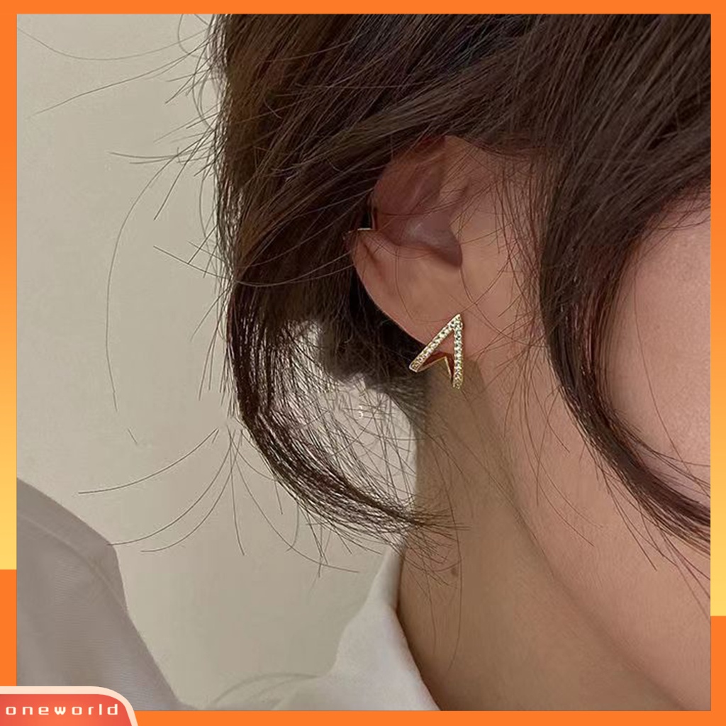 [WOD] 1pasang Anting Wanita Lingkaran Perhiasan Mutiara Imitasi Gaya Korea Anting Tetes Hati Untuk Pesta Cocktail