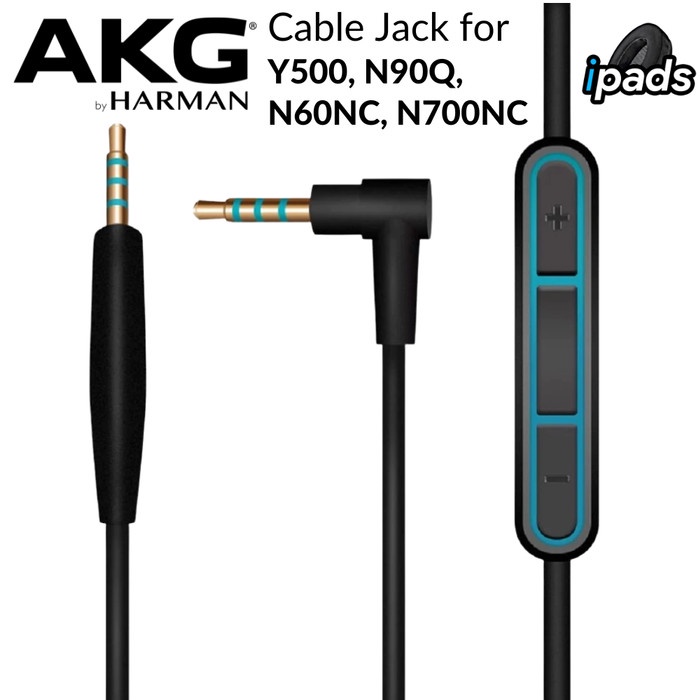 Jack Cable Aux Microphone Audio Headphone Akg Y500 N90Q N60NC N700N