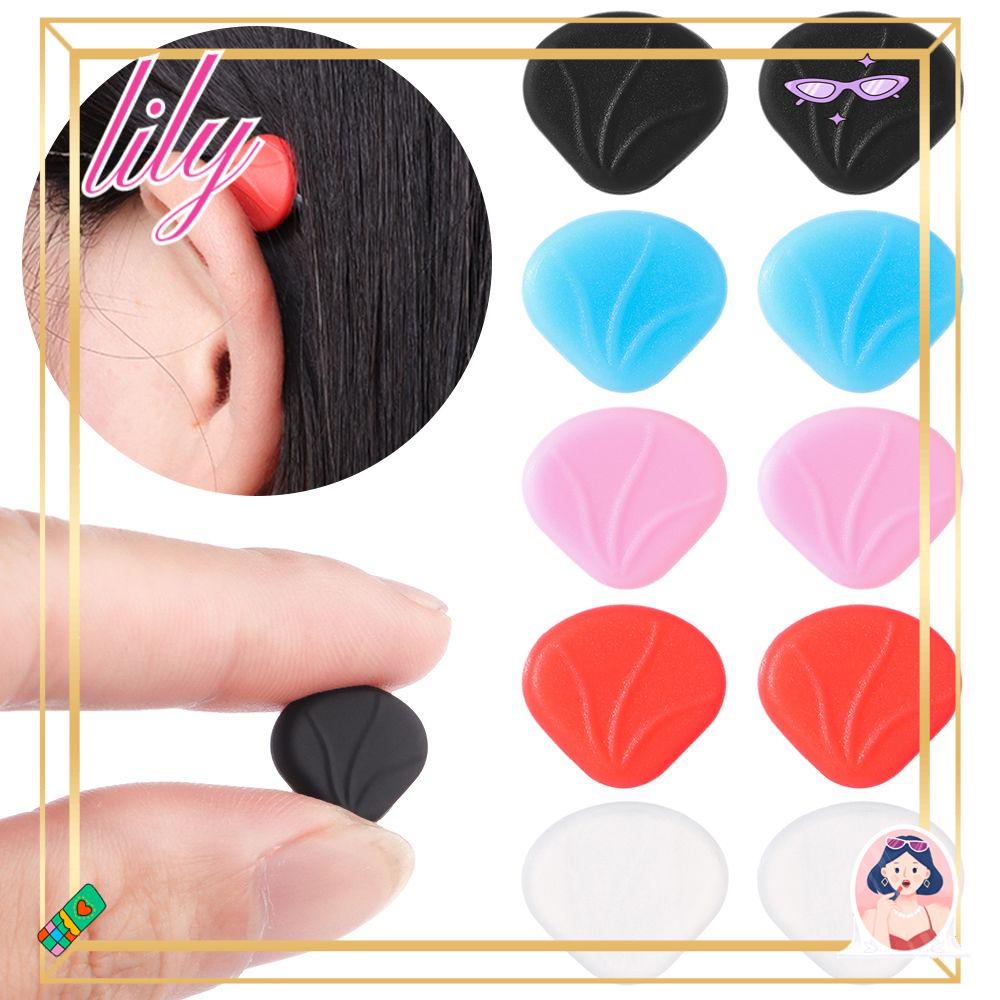 Lily 1pasang Ear Hook Anti Slip Eyeglasses Grip Kacamata Mata Aksesoris Kacamata
