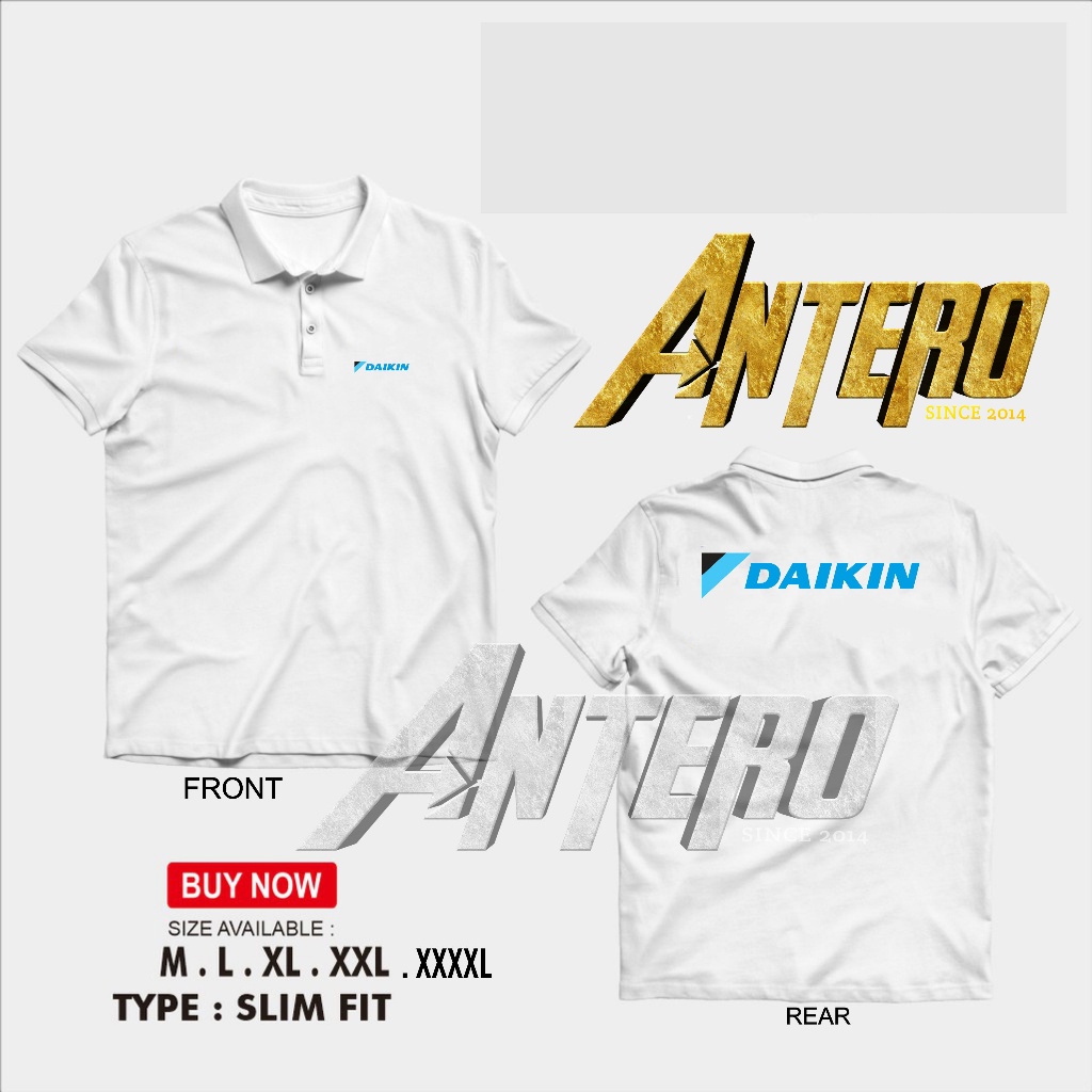 Kaos kerah  elektronik ac daikin _ARIVITA